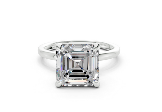 Nerine Asscher Diamond Engagement Ring