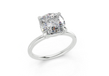 Nerine Cushion Square Diamond Engagement Ring