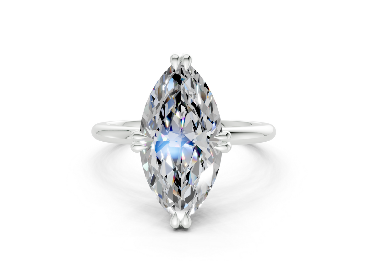 Nyssa Marquise Diamond Engagement Ring