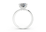 Nyssa Oval Diamond Engagement Ring