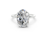 Nyssa Oval Diamond Engagement Ring