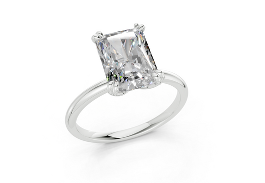 Nyssa Radiant Diamond Engagement Ring