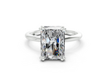 Nyssa Radiant Diamond Engagement Ring