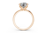 Nyssa Round Diamond Engagement Ring