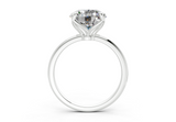 Nyssa Round Diamond Engagement Ring