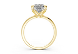 Nyssa Radiant Square Diamond Engagement Ring