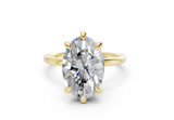 Ione Oval Diamond Engagement Ring