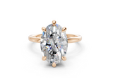 Ione Oval Diamond Engagement Ring