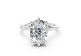 Ione Elongated Cushion Diamond Engagement Ring