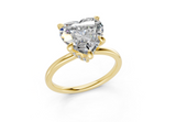 Elyse Heart Diamond Engagement Ring