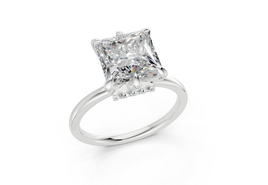 Ione Princess Diamond Engagement Ring