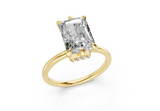 Ione Radiant Diamond Engagement Ring