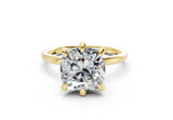 Ione Cushion Square Diamond Engagement Ring