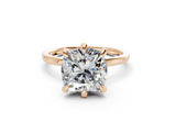 Ione Cushion Square Diamond Engagement Ring