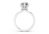 Ione Cushion Square Diamond Engagement Ring