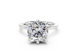 Ione Cushion Square Diamond Engagement Ring