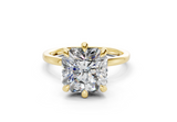 Ione Radiant Square Diamond Engagement Ring