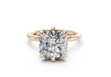 Ione Radiant Square Diamond Engagement Ring