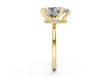 Ione Pear Diamond Engagement Ring