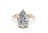 Ione Pear Diamond Engagement Ring