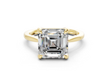 Alara Asscher Diamond Engagement Ring