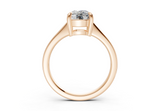 Alara Elongated Cushion Diamond Engagement Ring