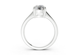 Alara Elongated Cushion Diamond Engagement Ring