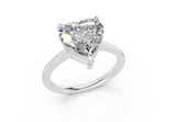 Alara Heart Diamond Engagement Ring