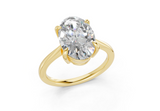 Alara Oval Diamond Engagement Ring