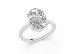 Alara Oval Diamond Engagement Ring