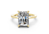 Alara Radiant Diamond Engagement Ring