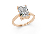 Alara Radiant Diamond Engagement Ring