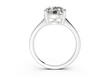 Alara Round Diamond Engagement Ring