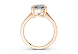 Alara Cushion Square Diamond Engagement Ring