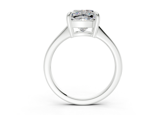 Alara Cushion Square Diamond Engagement Ring