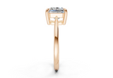 Alara Radiant Square Diamond Engagement Ring