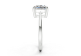 Alara Radiant Square Diamond Engagement Ring