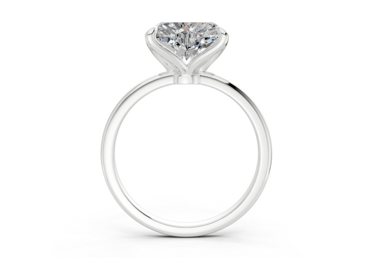 Oriel Heart Diamond Engagement Ring