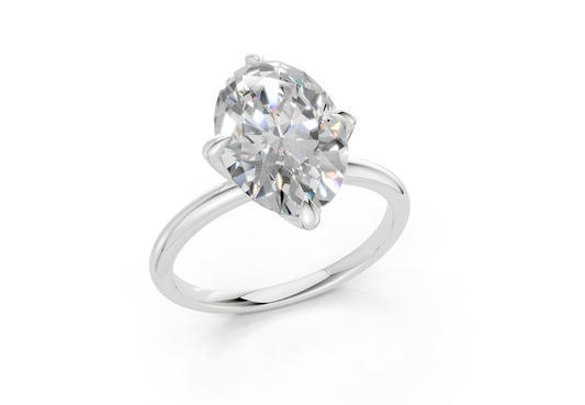 Oriel Oval Diamond Engagement Ring