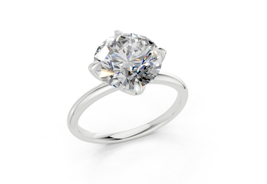 Oriel Round Diamond Engagement Ring