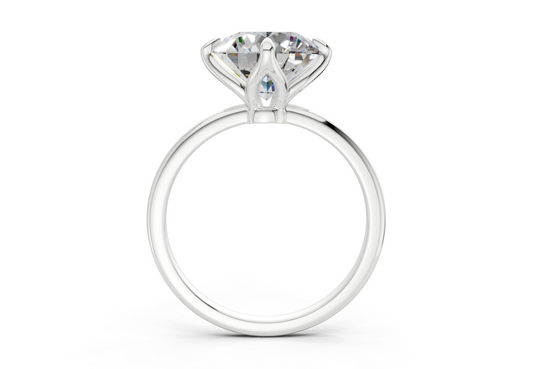 Oriel Round Diamond Engagement Ring