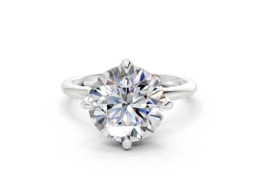 Oriel Round Diamond Engagement Ring