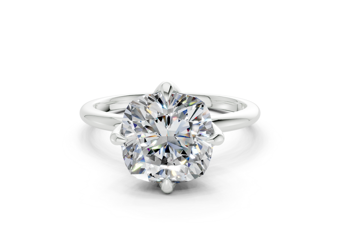 Oriel Cushion Square Diamond Engagement Ring