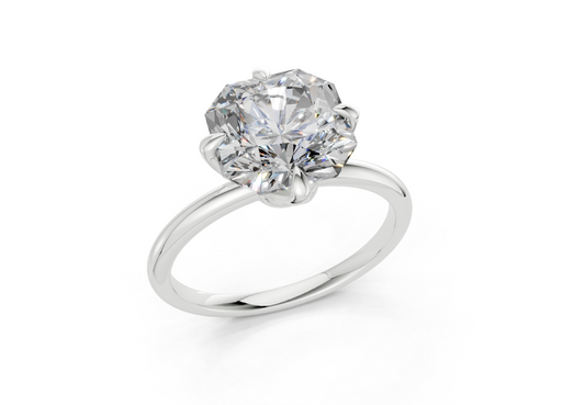 Oriel Radiant Square Diamond Engagement Ring