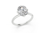 Oriel Elongated Cushion Diamond Engagement Ring