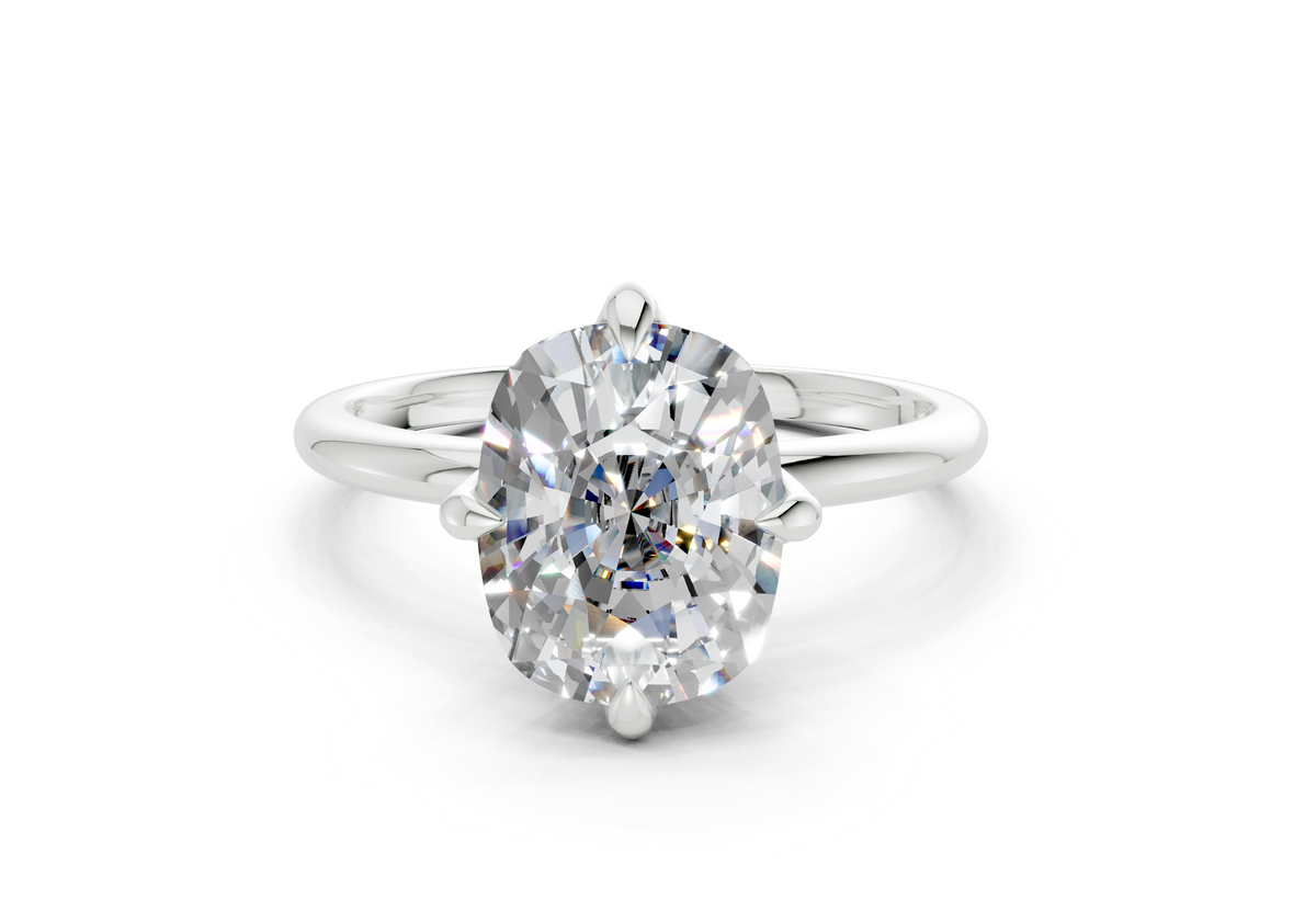 Oriel Elongated Cushion Diamond Engagement Ring