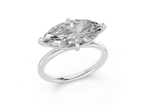 Talwyn Marquise Diamond Engagement Ring