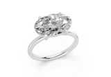 Sabine Oval Diamond Engagement Ring