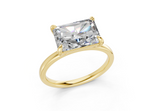 Sabine Radiant Diamond Engagement Ring