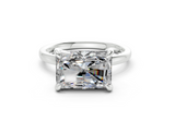 Talwyn Radiant Diamond Engagement Ring